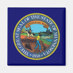 Minnesota State Seal Magneet