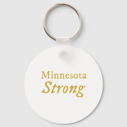 Minnesota Strong Sleutelhanger (Voorkant)