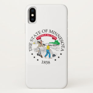 Minnesota-teken iPhone X Hoesje