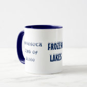 Minnesota Terre de 10.000 Lacs Mug (Devant gauche)