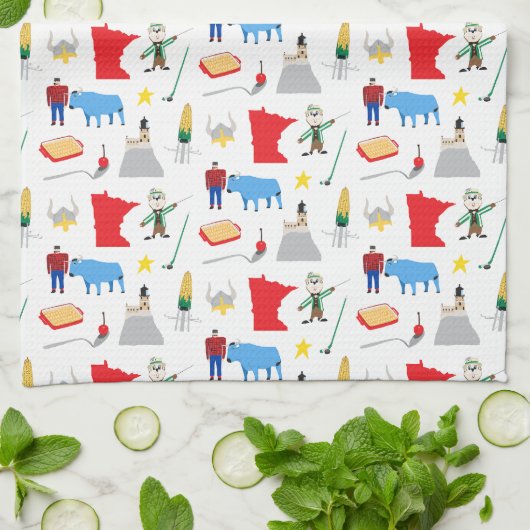 Minnesota Theedoek (Gevouwen)