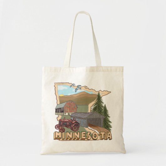 Minnesota Tote Tas (Voorkant)