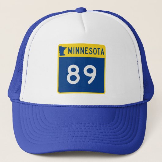 Minnesota Trunk Highway 89 Trucker Pet (Voorkant)