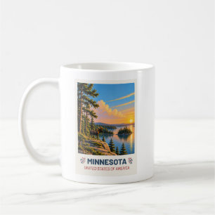 Minnesota USA - Vintage Reis Mok