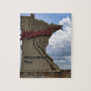 Minnesota verwelkomt u legpuzzel