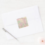 Minnesota Vierkante Sticker (Envelop)