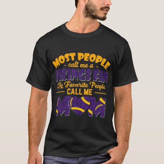 minnesota vikings 1 t-shirt (Voorkant)