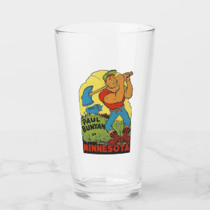 MINNESOTA vintage Travel - Pint Glass Glas