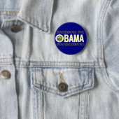 MINNESOTA VOOR OBAMA-Button Ronde Button 5,7 Cm (In situ)