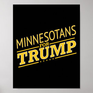 Minnesota Voor Trump - Tweede presidentsverkiezing Poster