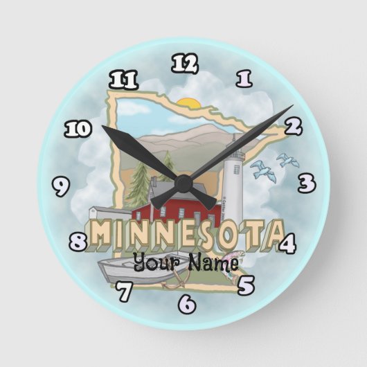 Minnesota vuurtoren klok (Voorkant)