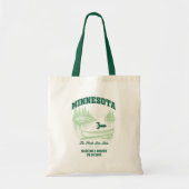 Minnesota Wedding Welcome Bag, State Love Tote Bag (Voorkant)