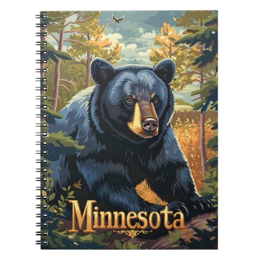 Minnesota Zwart Beer Notitieboek (Voorkant)