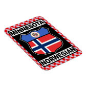 Minnesotan Norwegian American Magnet (Côté Droit)