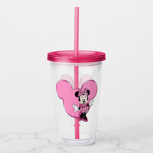 Minni Acryl Drinkbeker (Voorkant)