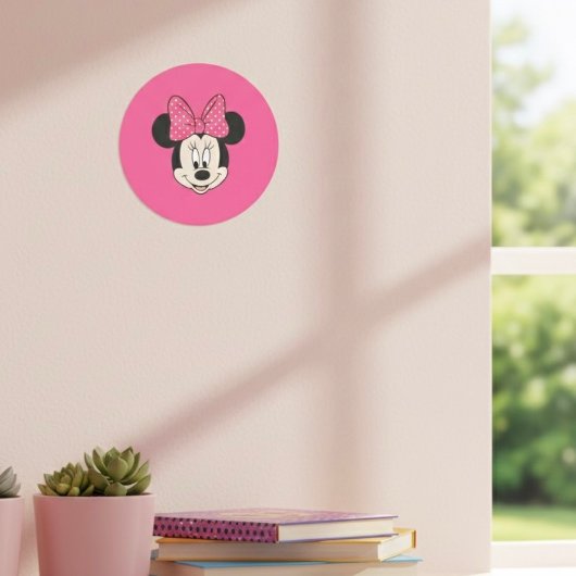 Minni Ronde Sticker