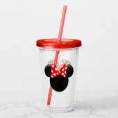 Minnie Acryl Drinkbeker (Achterkant)