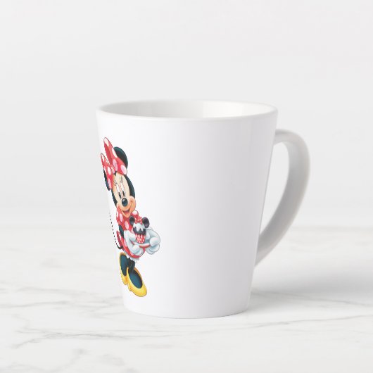 Minnie Latte Mug (Angle droit)