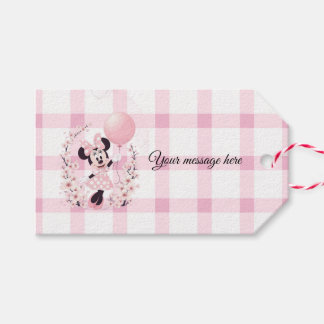 Minnie muis Bewerkbare feestcadeautags Cadeaulabel
