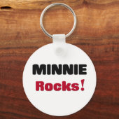 Minnie Rocks Sleutelhanger (Voorkant)