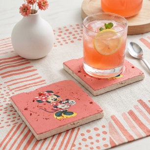 Minnie Stone Coaster Stenen Onderzetter