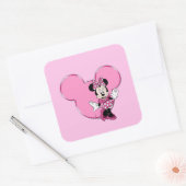 Minnie Vierkante Sticker (Envelop)
