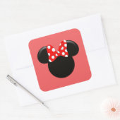 Minnie vierkante sticker (Envelop)