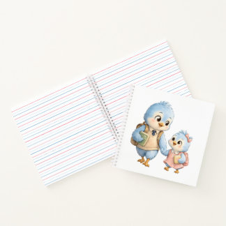 Minnieboek met Vogeltjesbroertjes en -zusjes Notitieboek