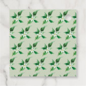 Minnig | Sinaasappel Dank Je Bedankjes Labels (Achterkant)