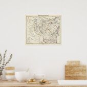 Minnisota en Wisconsin Poster (Keuken)