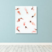 Minnows Canvas Afdruk (Insitu (Houten vloer))