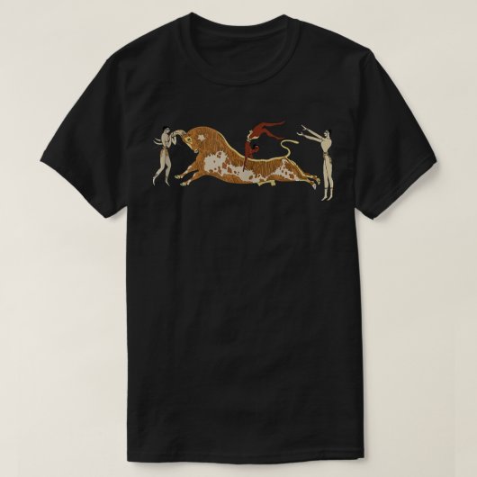 Minoan Bull-Leaping T-shirt (Design voorkant)