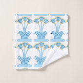Minoan lys aqua buttercup Ensemble de serviettes d (Gant de toilette)