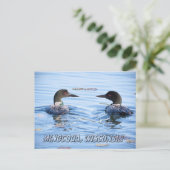 Minocqua, WI briefkaart souvenir (Staand voorkant)