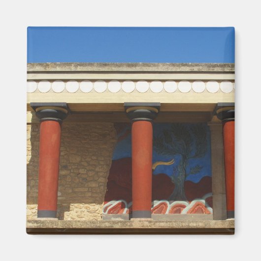 Minoïsch Paleis van Knossos Magneet (Voorkant)
