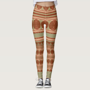 Minoïsche geometrische Leggings - Griekse kunst