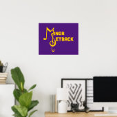 Minor Setback poster (Thuiskantoor)