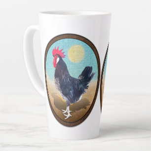 Minorca Haan Vintage Ovaal Latte Mok