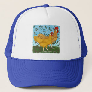 Minorca: herfstdagspaar trucker pet
