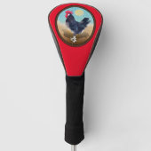 Minorca Rooster  Ovaal Golfheadcover (Voorkant)
