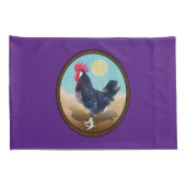 Minorca Rooster Ovaal Kussensloop (Achterkant-Rechts)