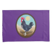 Minorca Rooster  Ovaal Kussensloop (Voorkant-Rechts)