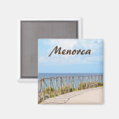 Minorque traditionnel clôture souvenir Magnet (Recto/Verso)