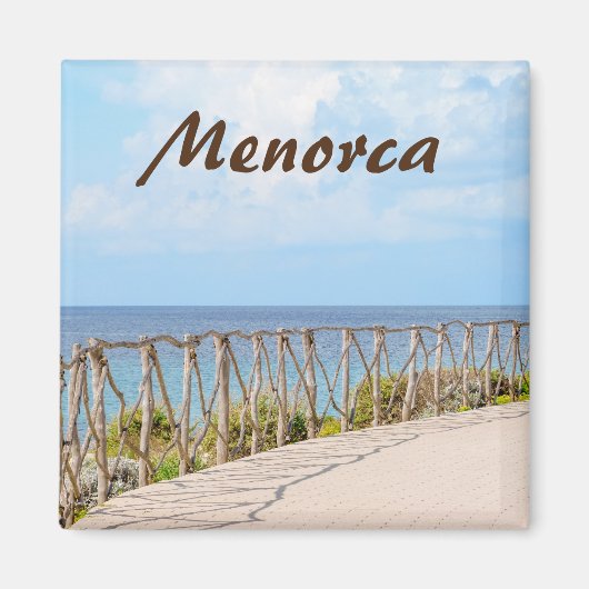 Minorque traditionnel clôture souvenir Magnet (Devant)