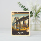Minot, North Dakota |  Briefkaart (Staand voorkant)