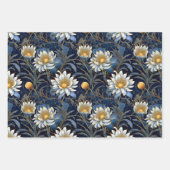 Minot Winter Blossom Gift Wrap Inpakpapier Vel (Voorkant 2)