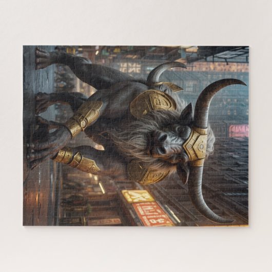 Minotaour-puzzel Legpuzzel (Horizontaal)