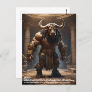 Minotaur Briefkaart