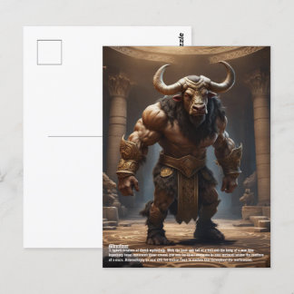 Minotaur Briefkaart