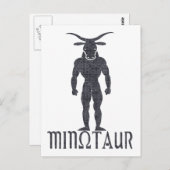 Minotaur Briefkaart (Voorkant / Achterkant)